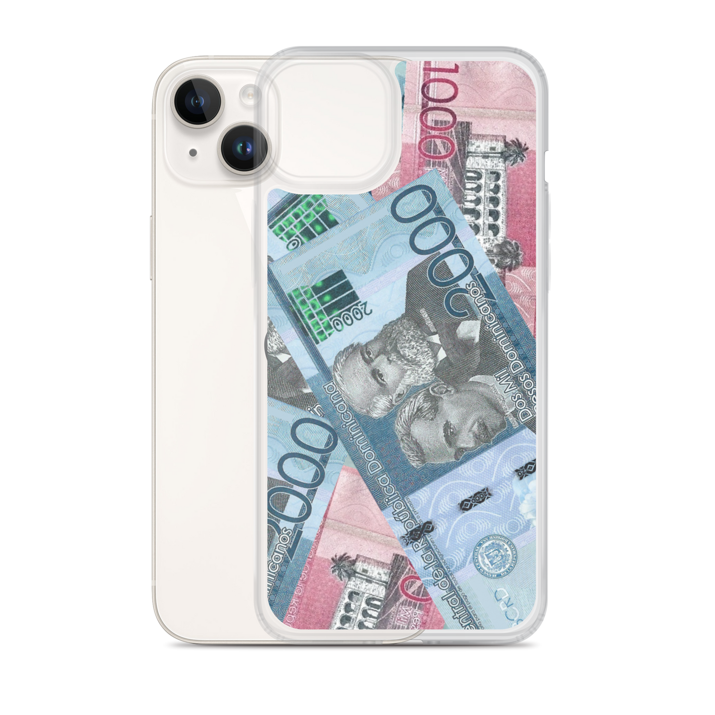 1000 y 2000 Dominican Pesos iPhone Case  - 2020 - DominicanGirlfriend.com - Frases Dominicanas - República Dominicana Lifestyle Graphic T-Shirts Streetwear & Accessories - New York - Bronx - Washington Heights - Miami - Florida - Boca Chica - USA - Dominican Clothing