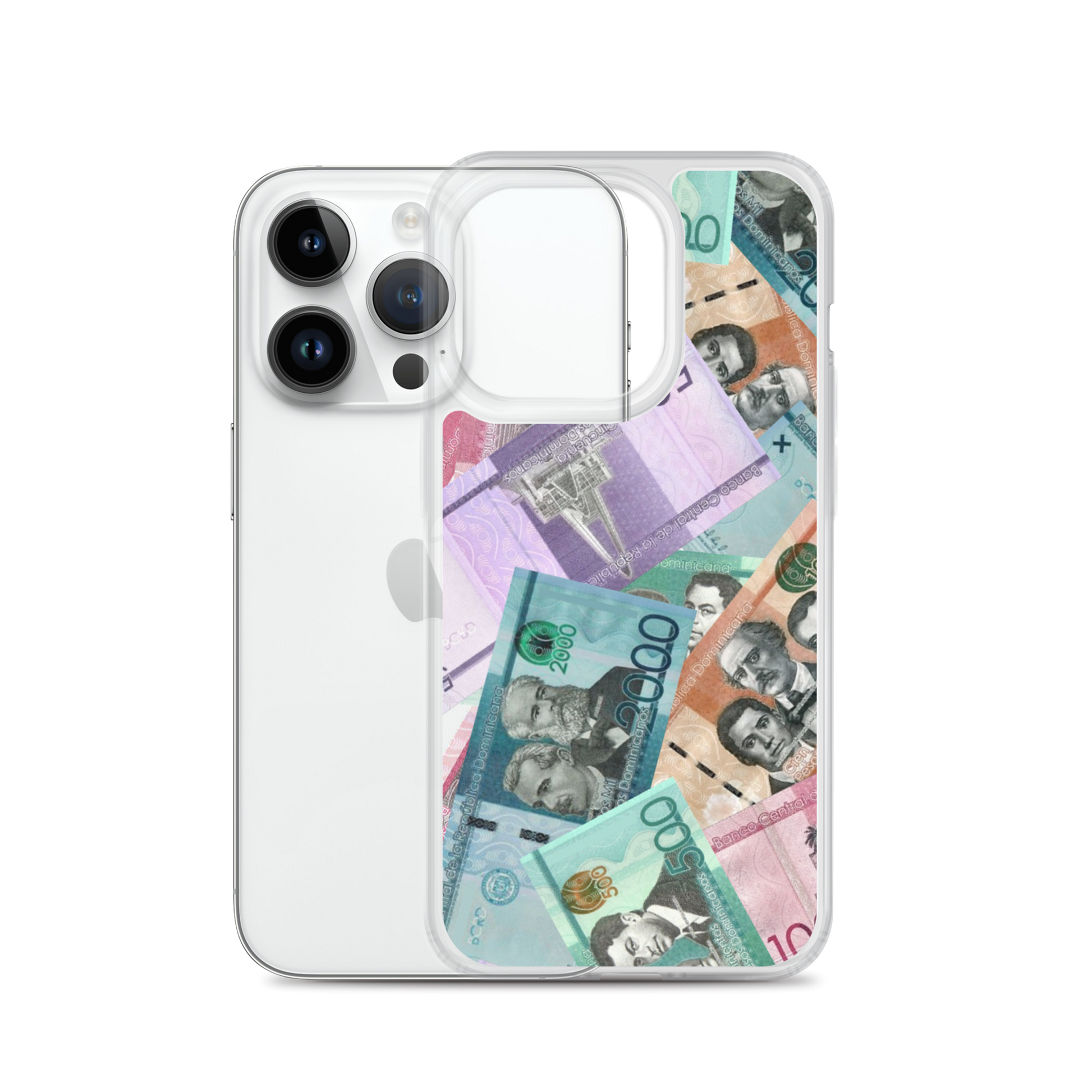 Dominican Pesos iPhone Case  - 2020 - DominicanGirlfriend.com - Frases Dominicanas - República Dominicana Lifestyle Graphic T-Shirts Streetwear & Accessories - New York - Bronx - Washington Heights - Miami - Florida - Boca Chica - USA - Dominican Clothing