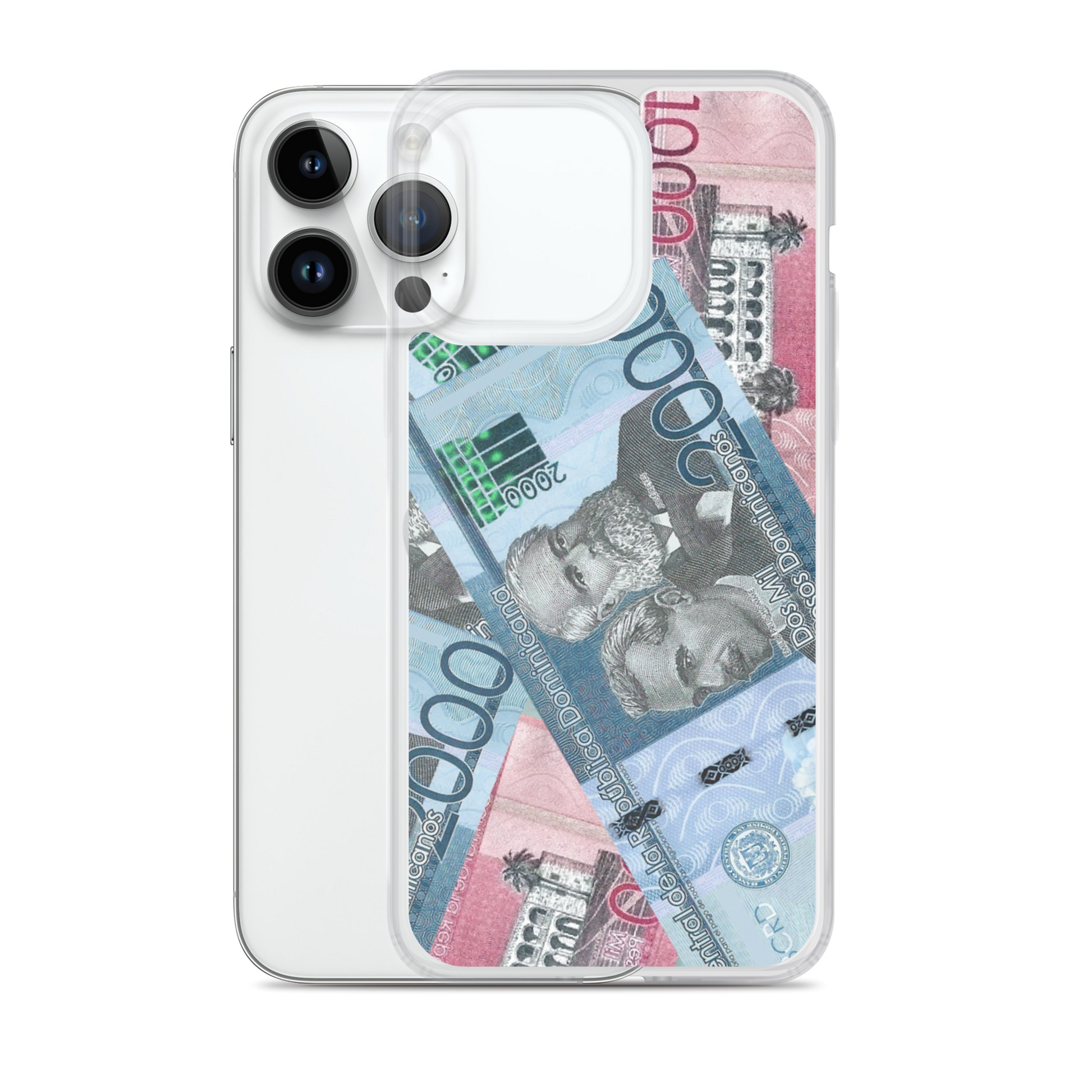 1000 y 2000 Dominican Pesos iPhone Case  - 2020 - DominicanGirlfriend.com - Frases Dominicanas - República Dominicana Lifestyle Graphic T-Shirts Streetwear & Accessories - New York - Bronx - Washington Heights - Miami - Florida - Boca Chica - USA - Dominican Clothing