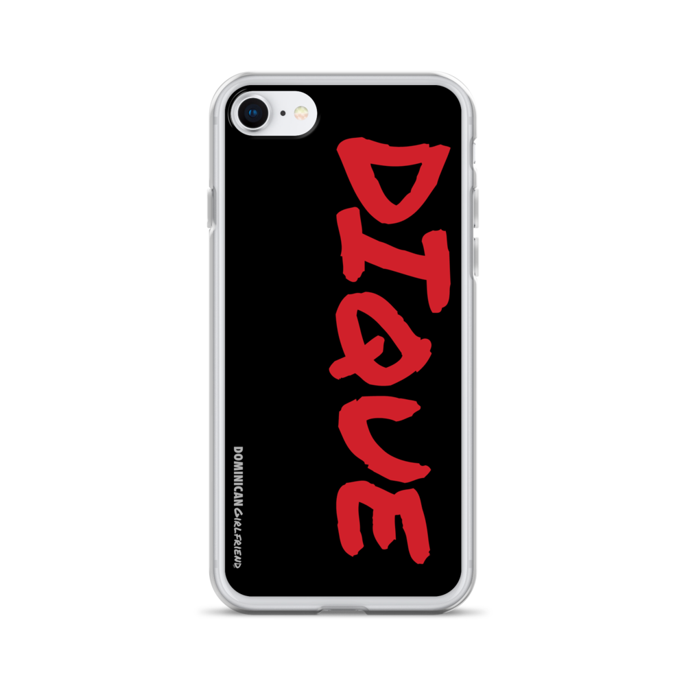 Dique iPhone Case  - 2020 - DominicanGirlfriend.com - Frases Dominicanas - República Dominicana Lifestyle Graphic T-Shirts Streetwear & Accessories - New York - Bronx - Washington Heights - Miami - Florida - Boca Chica - USA - Dominican Clothing