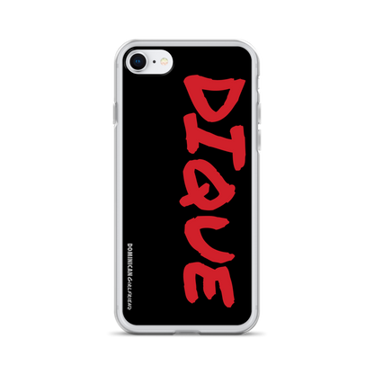 Dique iPhone Case  - 2020 - DominicanGirlfriend.com - Frases Dominicanas - República Dominicana Lifestyle Graphic T-Shirts Streetwear & Accessories - New York - Bronx - Washington Heights - Miami - Florida - Boca Chica - USA - Dominican Clothing