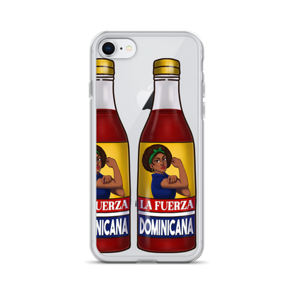 La Fuerza Dominicana iPhone Case  - 2020 - DominicanGirlfriend.com - Frases Dominicanas - República Dominicana Lifestyle Graphic T-Shirts Streetwear & Accessories - New York - Bronx - Washington Heights - Miami - Florida - Boca Chica - USA - Dominican Clothing