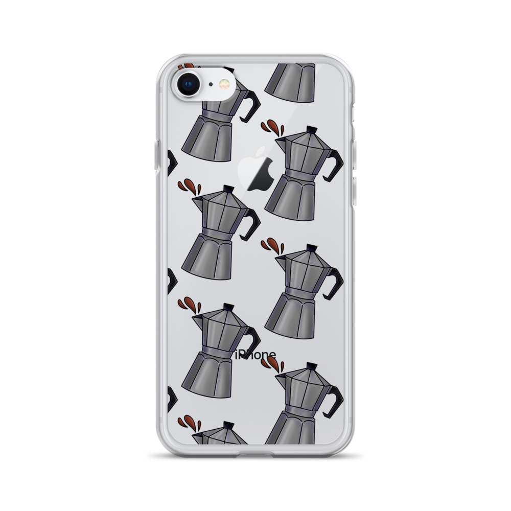 Cafetera iPhone Case  - 2020 - DominicanGirlfriend.com - Frases Dominicanas - República Dominicana Lifestyle Graphic T-Shirts Streetwear & Accessories - New York - Bronx - Washington Heights - Miami - Florida - Boca Chica - USA - Dominican Clothing