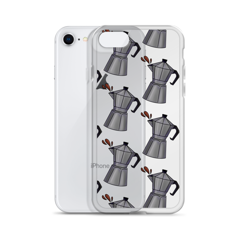Cafetera iPhone Case  - 2020 - DominicanGirlfriend.com - Frases Dominicanas - República Dominicana Lifestyle Graphic T-Shirts Streetwear & Accessories - New York - Bronx - Washington Heights - Miami - Florida - Boca Chica - USA - Dominican Clothing