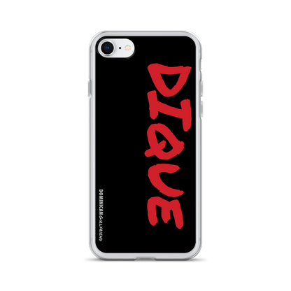 Dique iPhone Case  - 2020 - DominicanGirlfriend.com - Frases Dominicanas - República Dominicana Lifestyle Graphic T-Shirts Streetwear & Accessories - New York - Bronx - Washington Heights - Miami - Florida - Boca Chica - USA - Dominican Clothing