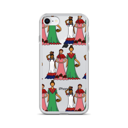 Dominican Faceless Dolls iPhone Case  - 2020 - DominicanGirlfriend.com - Frases Dominicanas - República Dominicana Lifestyle Graphic T-Shirts Streetwear & Accessories - New York - Bronx - Washington Heights - Miami - Florida - Boca Chica - USA - Dominican Clothing