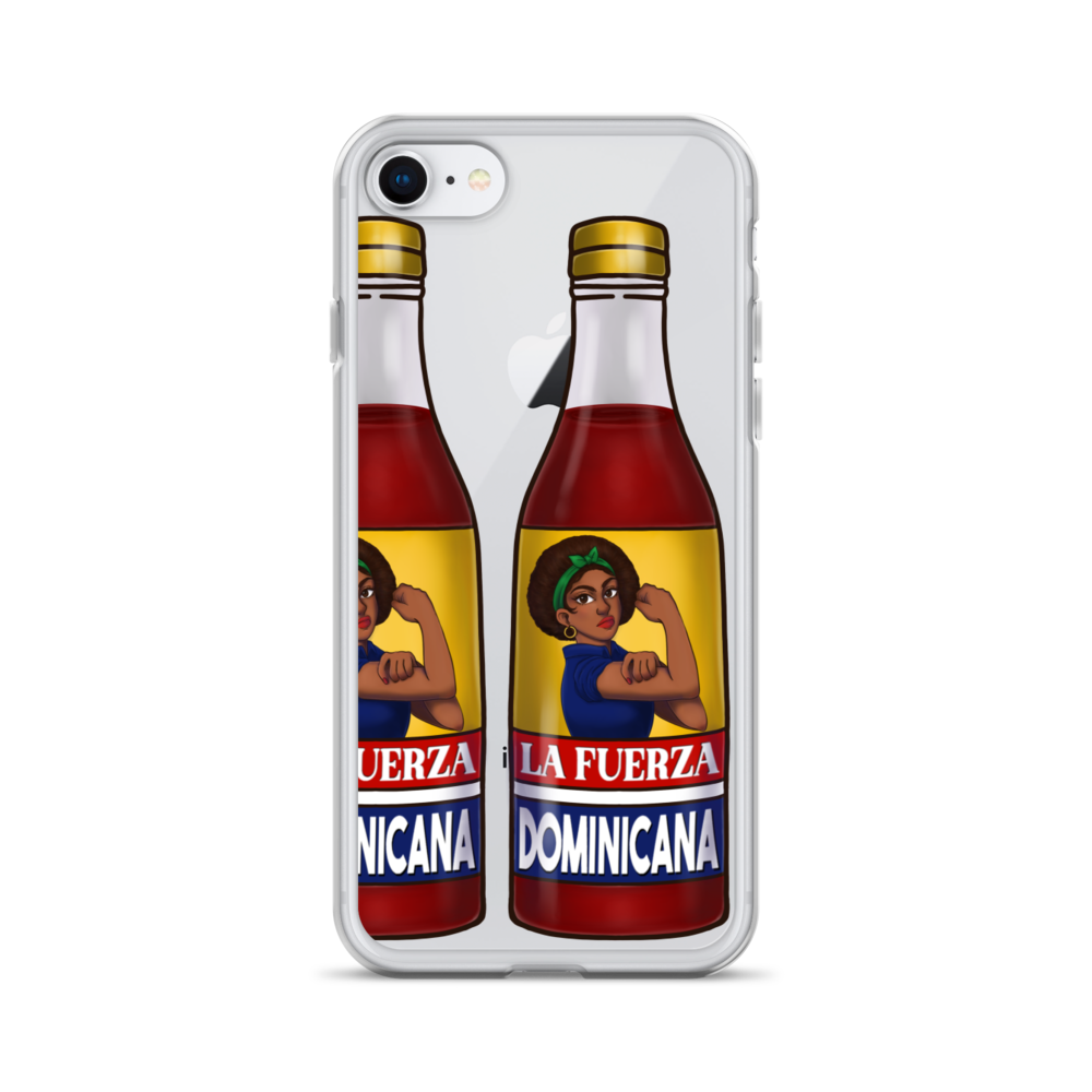 La Fuerza Dominicana iPhone Case  - 2020 - DominicanGirlfriend.com - Frases Dominicanas - República Dominicana Lifestyle Graphic T-Shirts Streetwear & Accessories - New York - Bronx - Washington Heights - Miami - Florida - Boca Chica - USA - Dominican Clothing
