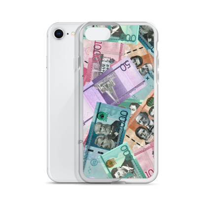 Dominican Pesos iPhone Case  - 2020 - DominicanGirlfriend.com - Frases Dominicanas - República Dominicana Lifestyle Graphic T-Shirts Streetwear & Accessories - New York - Bronx - Washington Heights - Miami - Florida - Boca Chica - USA - Dominican Clothing