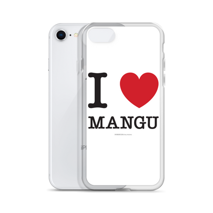 I Love Mangu iPhone Case  - 2020 - DominicanGirlfriend.com - Frases Dominicanas - República Dominicana Lifestyle Graphic T-Shirts Streetwear & Accessories - New York - Bronx - Washington Heights - Miami - Florida - Boca Chica - USA - Dominican Clothing