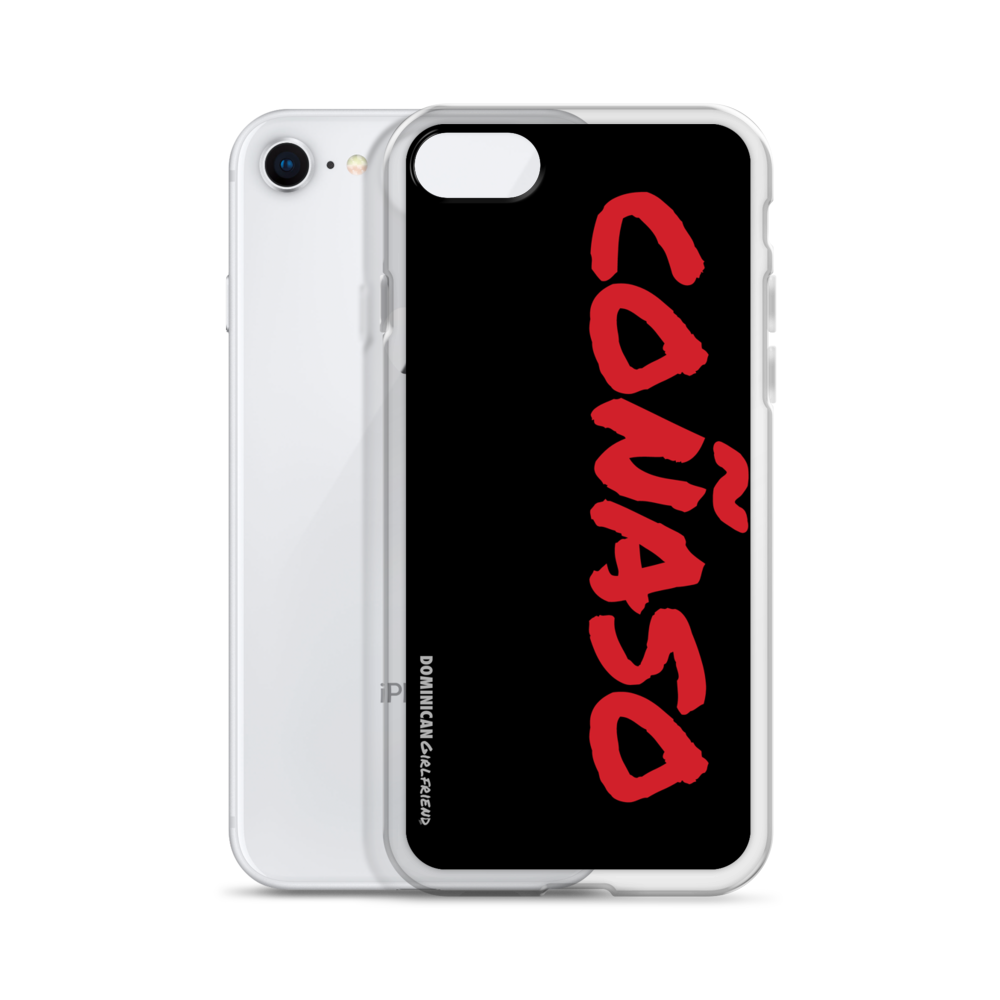 Coñaso iPhone Case  - 2020 - DominicanGirlfriend.com - Frases Dominicanas - República Dominicana Lifestyle Graphic T-Shirts Streetwear & Accessories - New York - Bronx - Washington Heights - Miami - Florida - Boca Chica - USA - Dominican Clothing