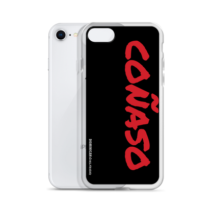 Coñaso iPhone Case  - 2020 - DominicanGirlfriend.com - Frases Dominicanas - República Dominicana Lifestyle Graphic T-Shirts Streetwear & Accessories - New York - Bronx - Washington Heights - Miami - Florida - Boca Chica - USA - Dominican Clothing