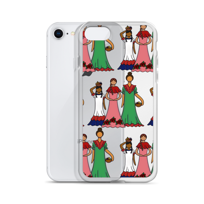 Dominican Faceless Dolls iPhone Case  - 2020 - DominicanGirlfriend.com - Frases Dominicanas - República Dominicana Lifestyle Graphic T-Shirts Streetwear & Accessories - New York - Bronx - Washington Heights - Miami - Florida - Boca Chica - USA - Dominican Clothing