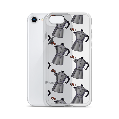 Cafetera iPhone Case  - 2020 - DominicanGirlfriend.com - Frases Dominicanas - República Dominicana Lifestyle Graphic T-Shirts Streetwear & Accessories - New York - Bronx - Washington Heights - Miami - Florida - Boca Chica - USA - Dominican Clothing