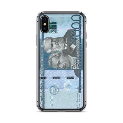 2000 Dominican Pesos iPhone Case  - 2020 - DominicanGirlfriend.com - Frases Dominicanas - República Dominicana Lifestyle Graphic T-Shirts Streetwear & Accessories - New York - Bronx - Washington Heights - Miami - Florida - Boca Chica - USA - Dominican Clothing