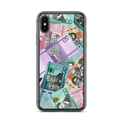 Dominican Pesos iPhone Case  - 2020 - DominicanGirlfriend.com - Frases Dominicanas - República Dominicana Lifestyle Graphic T-Shirts Streetwear & Accessories - New York - Bronx - Washington Heights - Miami - Florida - Boca Chica - USA - Dominican Clothing