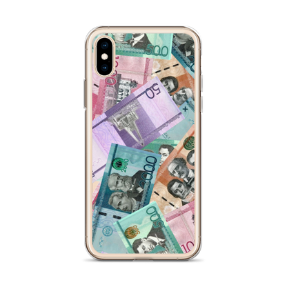 Dominican Pesos iPhone Case  - 2020 - DominicanGirlfriend.com - Frases Dominicanas - República Dominicana Lifestyle Graphic T-Shirts Streetwear & Accessories - New York - Bronx - Washington Heights - Miami - Florida - Boca Chica - USA - Dominican Clothing