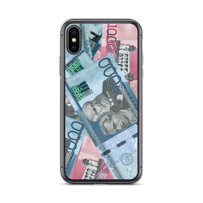 1000 y 2000 Dominican Pesos iPhone Case  - 2020 - DominicanGirlfriend.com - Frases Dominicanas - República Dominicana Lifestyle Graphic T-Shirts Streetwear & Accessories - New York - Bronx - Washington Heights - Miami - Florida - Boca Chica - USA - Dominican Clothing