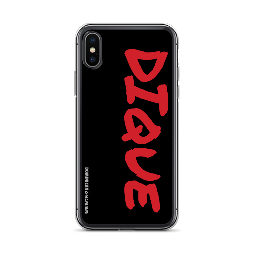 Dique iPhone Case  - 2020 - DominicanGirlfriend.com - Frases Dominicanas - República Dominicana Lifestyle Graphic T-Shirts Streetwear & Accessories - New York - Bronx - Washington Heights - Miami - Florida - Boca Chica - USA - Dominican Clothing