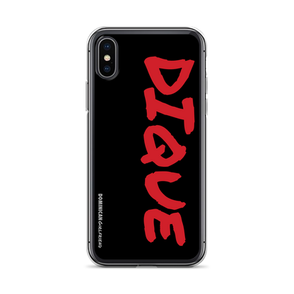 Dique iPhone Case  - 2020 - DominicanGirlfriend.com - Frases Dominicanas - República Dominicana Lifestyle Graphic T-Shirts Streetwear & Accessories - New York - Bronx - Washington Heights - Miami - Florida - Boca Chica - USA - Dominican Clothing