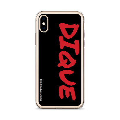 Dique iPhone Case  - 2020 - DominicanGirlfriend.com - Frases Dominicanas - República Dominicana Lifestyle Graphic T-Shirts Streetwear & Accessories - New York - Bronx - Washington Heights - Miami - Florida - Boca Chica - USA - Dominican Clothing