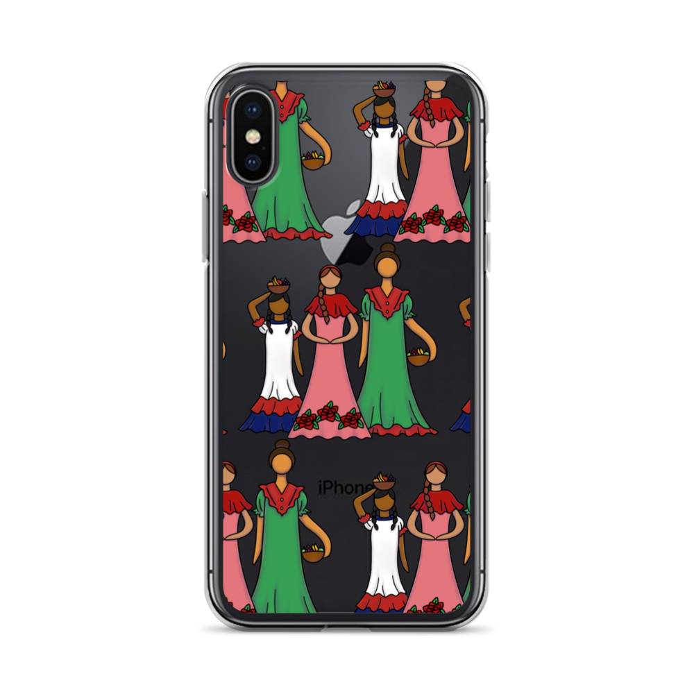 Dominican Faceless Dolls iPhone Case  - 2020 - DominicanGirlfriend.com - Frases Dominicanas - República Dominicana Lifestyle Graphic T-Shirts Streetwear & Accessories - New York - Bronx - Washington Heights - Miami - Florida - Boca Chica - USA - Dominican Clothing