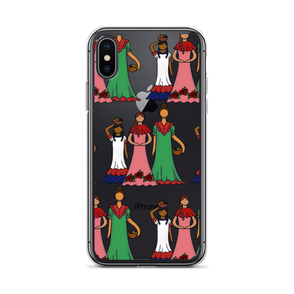 Dominican Faceless Dolls iPhone Case  - 2020 - DominicanGirlfriend.com - Frases Dominicanas - República Dominicana Lifestyle Graphic T-Shirts Streetwear & Accessories - New York - Bronx - Washington Heights - Miami - Florida - Boca Chica - USA - Dominican Clothing