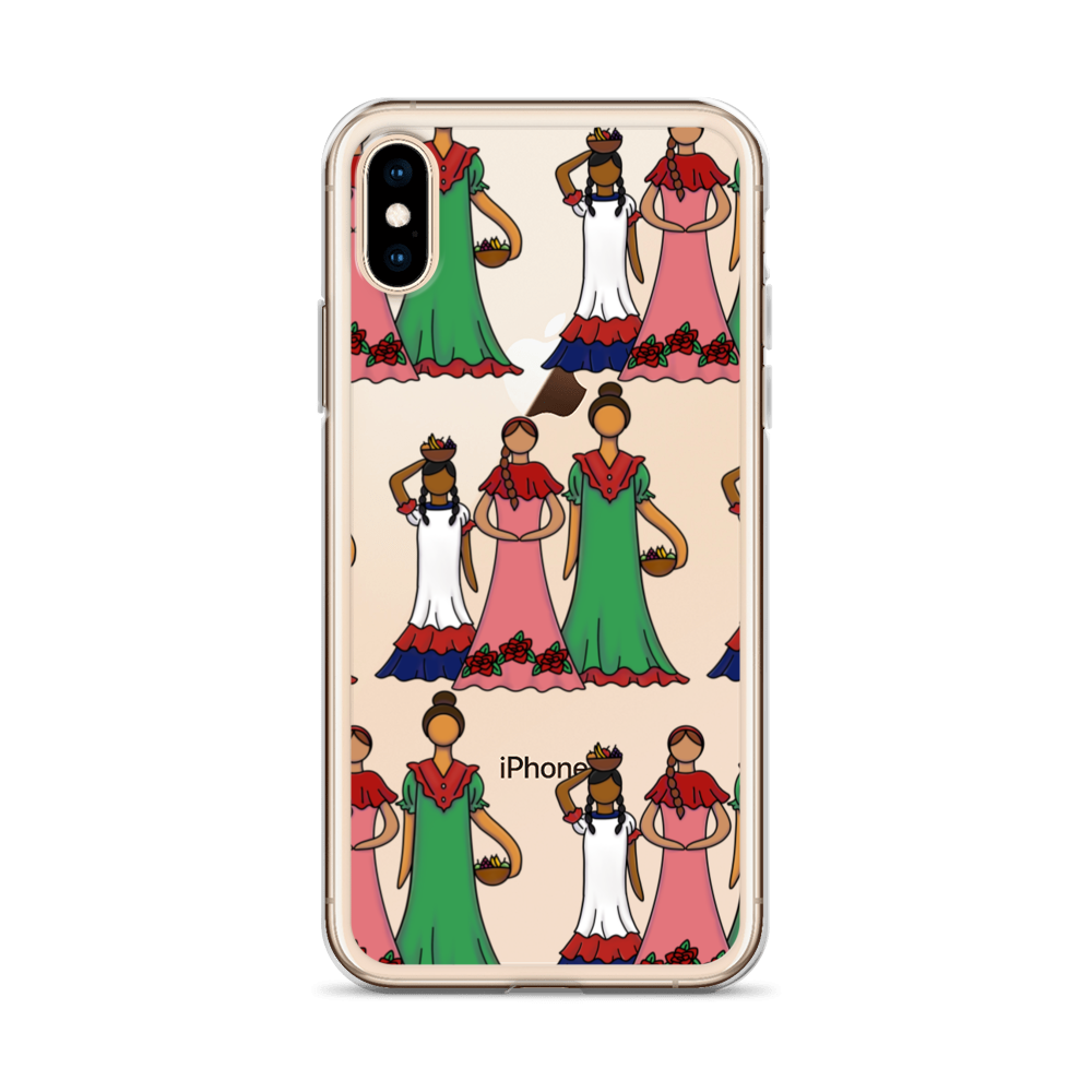 Dominican Faceless Dolls iPhone Case  - 2020 - DominicanGirlfriend.com - Frases Dominicanas - República Dominicana Lifestyle Graphic T-Shirts Streetwear & Accessories - New York - Bronx - Washington Heights - Miami - Florida - Boca Chica - USA - Dominican Clothing