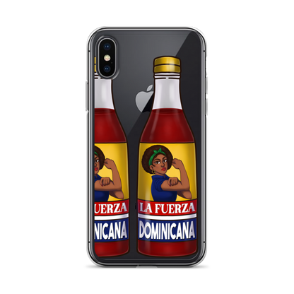 La Fuerza Dominicana iPhone Case  - 2020 - DominicanGirlfriend.com - Frases Dominicanas - República Dominicana Lifestyle Graphic T-Shirts Streetwear & Accessories - New York - Bronx - Washington Heights - Miami - Florida - Boca Chica - USA - Dominican Clothing