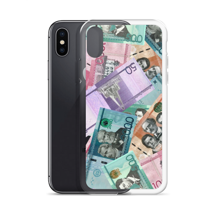 Dominican Pesos iPhone Case  - 2020 - DominicanGirlfriend.com - Frases Dominicanas - República Dominicana Lifestyle Graphic T-Shirts Streetwear & Accessories - New York - Bronx - Washington Heights - Miami - Florida - Boca Chica - USA - Dominican Clothing