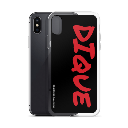 Dique iPhone Case  - 2020 - DominicanGirlfriend.com - Frases Dominicanas - República Dominicana Lifestyle Graphic T-Shirts Streetwear & Accessories - New York - Bronx - Washington Heights - Miami - Florida - Boca Chica - USA - Dominican Clothing