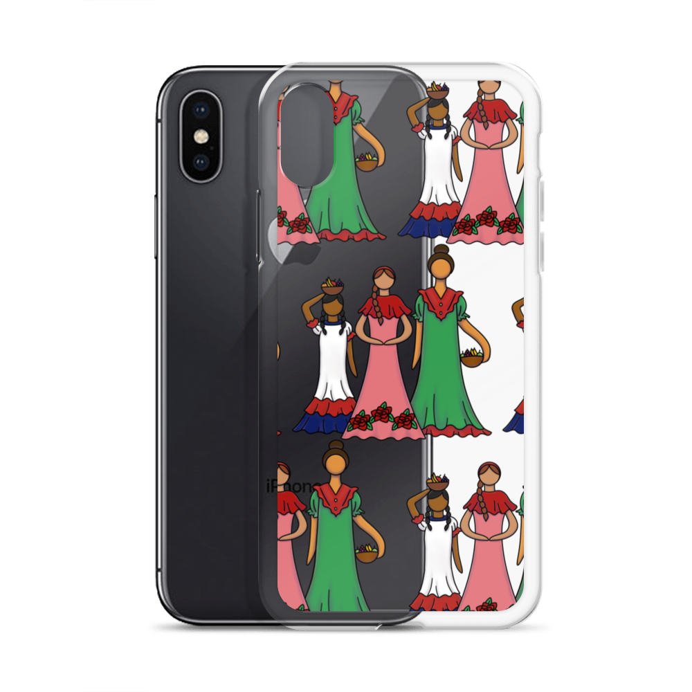 Dominican Faceless Dolls iPhone Case  - 2020 - DominicanGirlfriend.com - Frases Dominicanas - República Dominicana Lifestyle Graphic T-Shirts Streetwear & Accessories - New York - Bronx - Washington Heights - Miami - Florida - Boca Chica - USA - Dominican Clothing