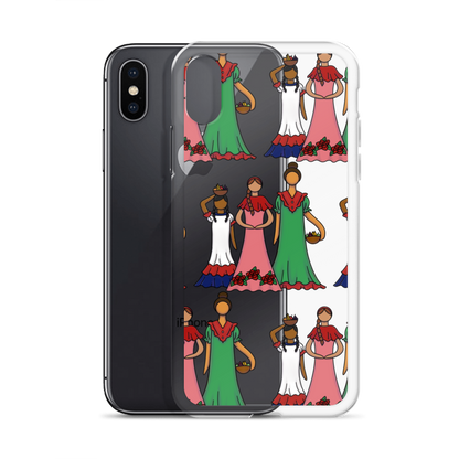 Dominican Faceless Dolls iPhone Case  - 2020 - DominicanGirlfriend.com - Frases Dominicanas - República Dominicana Lifestyle Graphic T-Shirts Streetwear & Accessories - New York - Bronx - Washington Heights - Miami - Florida - Boca Chica - USA - Dominican Clothing