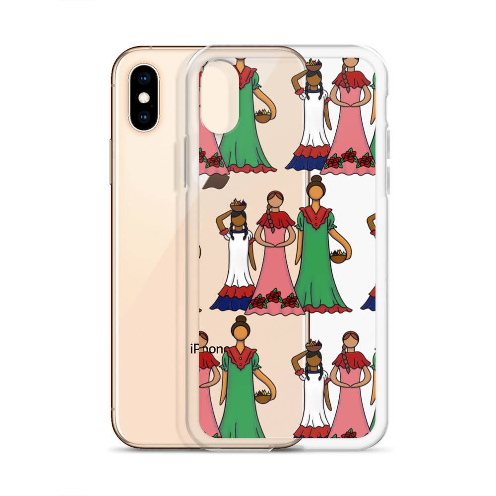 Dominican Faceless Dolls iPhone Case  - 2020 - DominicanGirlfriend.com - Frases Dominicanas - República Dominicana Lifestyle Graphic T-Shirts Streetwear & Accessories - New York - Bronx - Washington Heights - Miami - Florida - Boca Chica - USA - Dominican Clothing