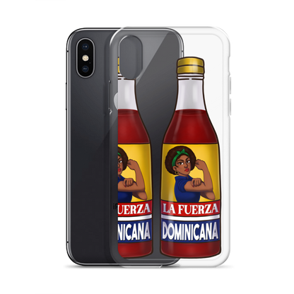 La Fuerza Dominicana iPhone Case  - 2020 - DominicanGirlfriend.com - Frases Dominicanas - República Dominicana Lifestyle Graphic T-Shirts Streetwear & Accessories - New York - Bronx - Washington Heights - Miami - Florida - Boca Chica - USA - Dominican Clothing