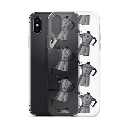 Cafetera iPhone Case  - 2020 - DominicanGirlfriend.com - Frases Dominicanas - República Dominicana Lifestyle Graphic T-Shirts Streetwear & Accessories - New York - Bronx - Washington Heights - Miami - Florida - Boca Chica - USA - Dominican Clothing