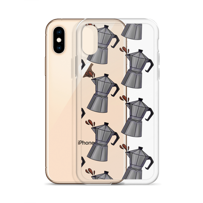 Cafetera iPhone Case  - 2020 - DominicanGirlfriend.com - Frases Dominicanas - República Dominicana Lifestyle Graphic T-Shirts Streetwear & Accessories - New York - Bronx - Washington Heights - Miami - Florida - Boca Chica - USA - Dominican Clothing