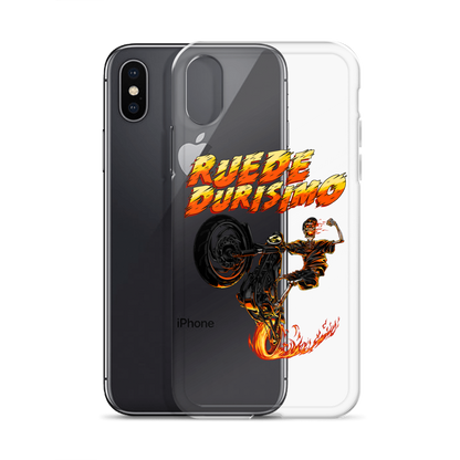 Ruede Durisimo iPhone Case  - 2020 - DominicanGirlfriend.com - Frases Dominicanas - República Dominicana Lifestyle Graphic T-Shirts Streetwear & Accessories - New York - Bronx - Washington Heights - Miami - Florida - Boca Chica - USA - Dominican Clothing