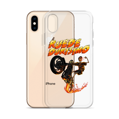 Ruede Durisimo iPhone Case  - 2020 - DominicanGirlfriend.com - Frases Dominicanas - República Dominicana Lifestyle Graphic T-Shirts Streetwear & Accessories - New York - Bronx - Washington Heights - Miami - Florida - Boca Chica - USA - Dominican Clothing