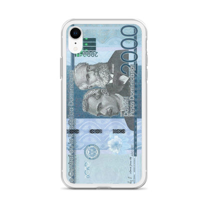 2000 Dominican Pesos iPhone Case  - 2020 - DominicanGirlfriend.com - Frases Dominicanas - República Dominicana Lifestyle Graphic T-Shirts Streetwear & Accessories - New York - Bronx - Washington Heights - Miami - Florida - Boca Chica - USA - Dominican Clothing