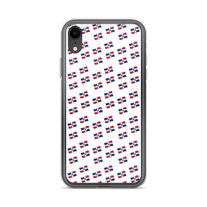 All-Over Emoji República Dominicana Flag iPhone Case  - 2020 - DominicanGirlfriend.com - Frases Dominicanas - República Dominicana Lifestyle Graphic T-Shirts Streetwear & Accessories - New York - Bronx - Washington Heights - Miami - Florida - Boca Chica - USA - Dominican Clothing