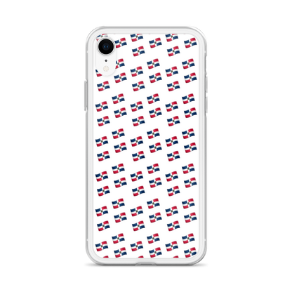 All-Over Emoji República Dominicana Flag iPhone Case  - 2020 - DominicanGirlfriend.com - Frases Dominicanas - República Dominicana Lifestyle Graphic T-Shirts Streetwear & Accessories - New York - Bronx - Washington Heights - Miami - Florida - Boca Chica - USA - Dominican Clothing
