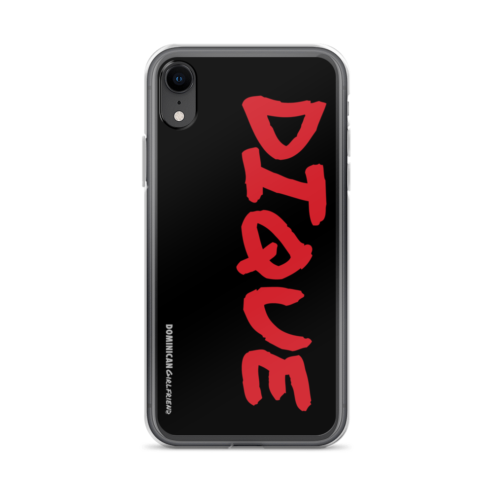 Dique iPhone Case  - 2020 - DominicanGirlfriend.com - Frases Dominicanas - República Dominicana Lifestyle Graphic T-Shirts Streetwear & Accessories - New York - Bronx - Washington Heights - Miami - Florida - Boca Chica - USA - Dominican Clothing
