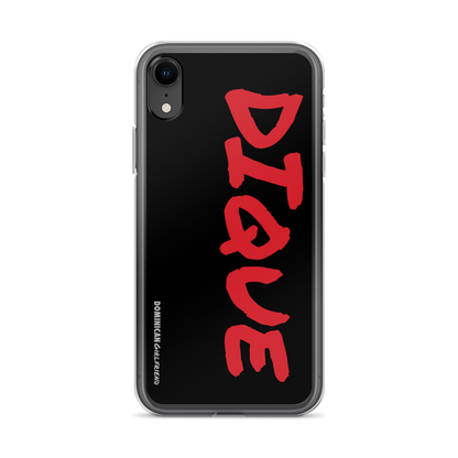 Dique iPhone Case  - 2020 - DominicanGirlfriend.com - Frases Dominicanas - República Dominicana Lifestyle Graphic T-Shirts Streetwear & Accessories - New York - Bronx - Washington Heights - Miami - Florida - Boca Chica - USA - Dominican Clothing