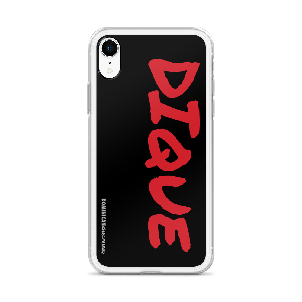 Dique iPhone Case  - 2020 - DominicanGirlfriend.com - Frases Dominicanas - República Dominicana Lifestyle Graphic T-Shirts Streetwear & Accessories - New York - Bronx - Washington Heights - Miami - Florida - Boca Chica - USA - Dominican Clothing