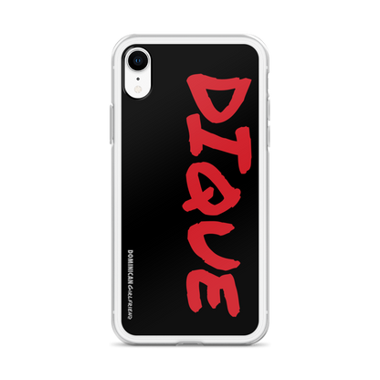 Dique iPhone Case  - 2020 - DominicanGirlfriend.com - Frases Dominicanas - República Dominicana Lifestyle Graphic T-Shirts Streetwear & Accessories - New York - Bronx - Washington Heights - Miami - Florida - Boca Chica - USA - Dominican Clothing
