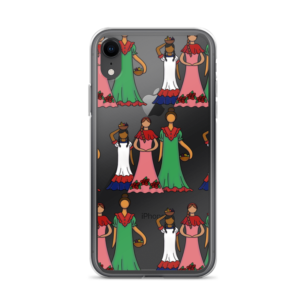 Dominican Faceless Dolls iPhone Case  - 2020 - DominicanGirlfriend.com - Frases Dominicanas - República Dominicana Lifestyle Graphic T-Shirts Streetwear & Accessories - New York - Bronx - Washington Heights - Miami - Florida - Boca Chica - USA - Dominican Clothing