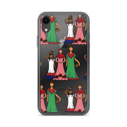 Dominican Faceless Dolls iPhone Case  - 2020 - DominicanGirlfriend.com - Frases Dominicanas - República Dominicana Lifestyle Graphic T-Shirts Streetwear & Accessories - New York - Bronx - Washington Heights - Miami - Florida - Boca Chica - USA - Dominican Clothing