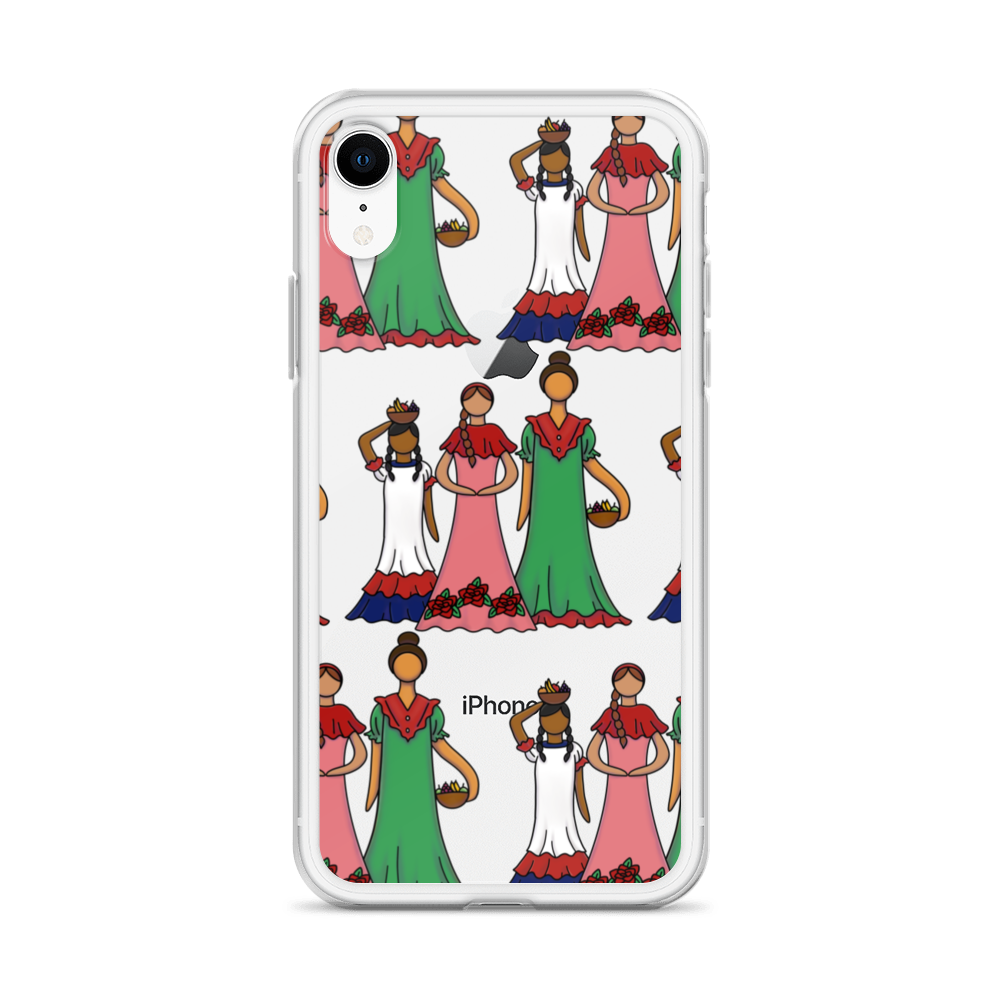 Dominican Faceless Dolls iPhone Case  - 2020 - DominicanGirlfriend.com - Frases Dominicanas - República Dominicana Lifestyle Graphic T-Shirts Streetwear & Accessories - New York - Bronx - Washington Heights - Miami - Florida - Boca Chica - USA - Dominican Clothing