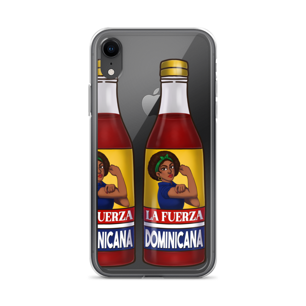 La Fuerza Dominicana iPhone Case  - 2020 - DominicanGirlfriend.com - Frases Dominicanas - República Dominicana Lifestyle Graphic T-Shirts Streetwear & Accessories - New York - Bronx - Washington Heights - Miami - Florida - Boca Chica - USA - Dominican Clothing