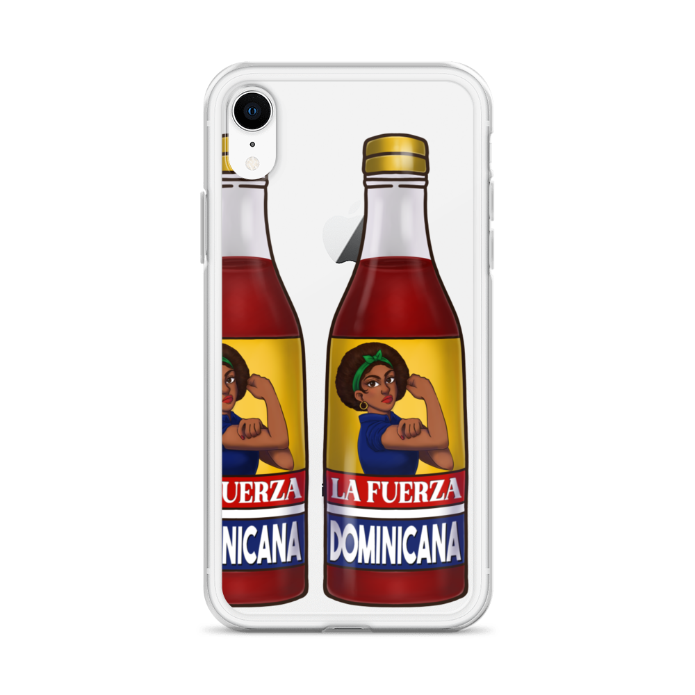 La Fuerza Dominicana iPhone Case  - 2020 - DominicanGirlfriend.com - Frases Dominicanas - República Dominicana Lifestyle Graphic T-Shirts Streetwear & Accessories - New York - Bronx - Washington Heights - Miami - Florida - Boca Chica - USA - Dominican Clothing
